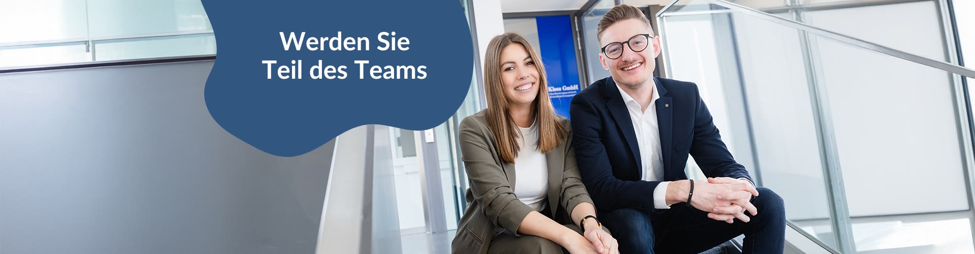 Werden Sie Teil des Teams der Kloss GmbH