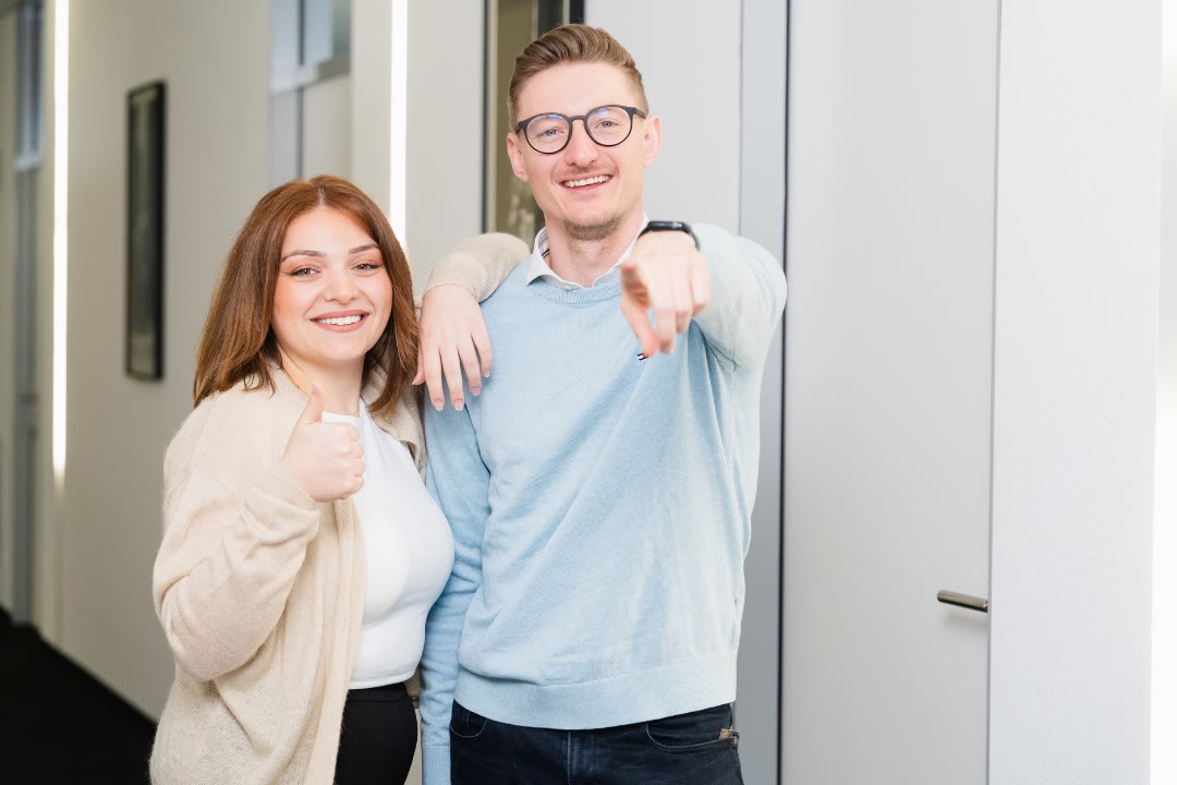 Coole Kollegen warten auf Sie